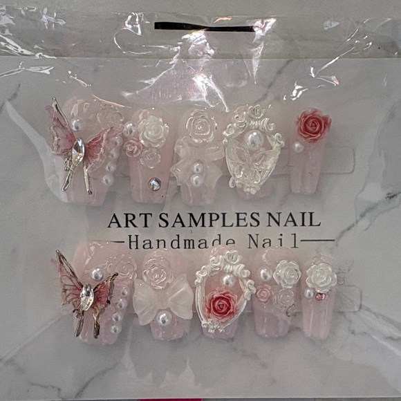 Lot of 5 Press On Nail Art Designs Sets - XS - Picture 6 of 6